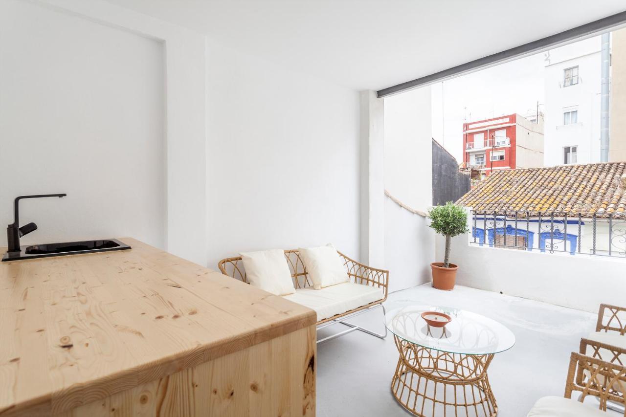 Vila Three Floor House With Terrace Valencie Exteriér fotografie